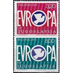 Jugoslavijos pašto ženklai (1975). Europa