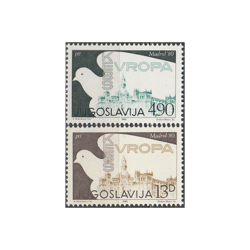 Yugoslavia 1980. Organization for Security and Co-operation in Europe