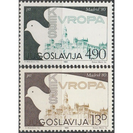 Jugoslavija 1980. Europos saugumo ir bendradarbiavimo organizacija