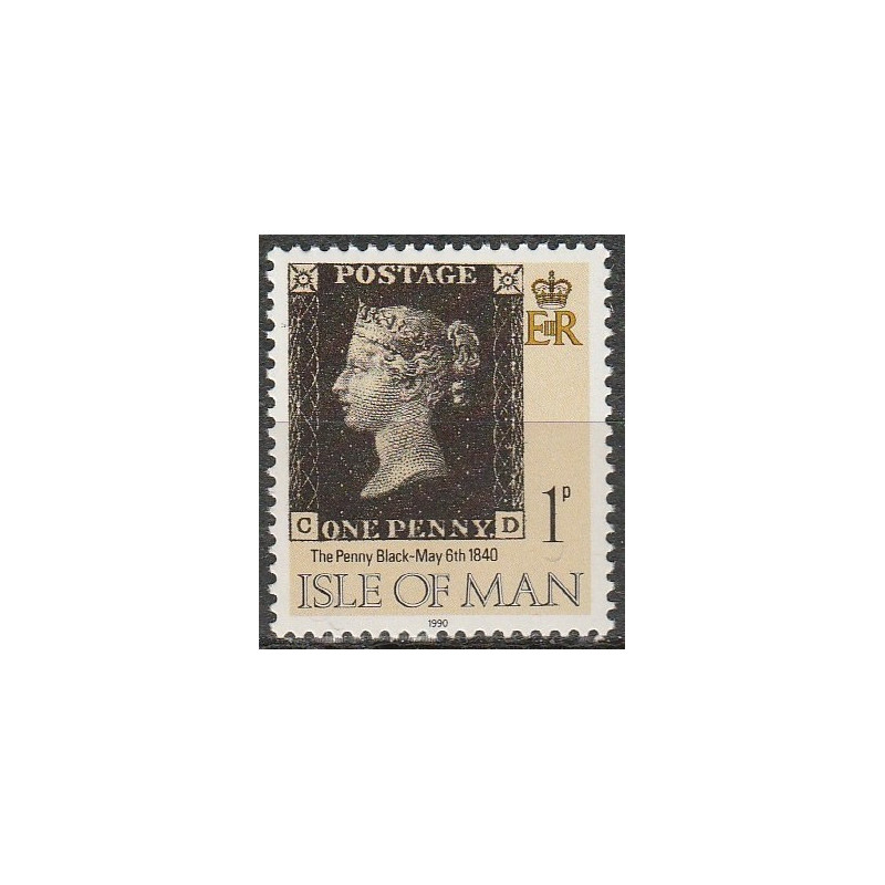 Isle of Man stamps (1990) for sale. Stamps on stamps