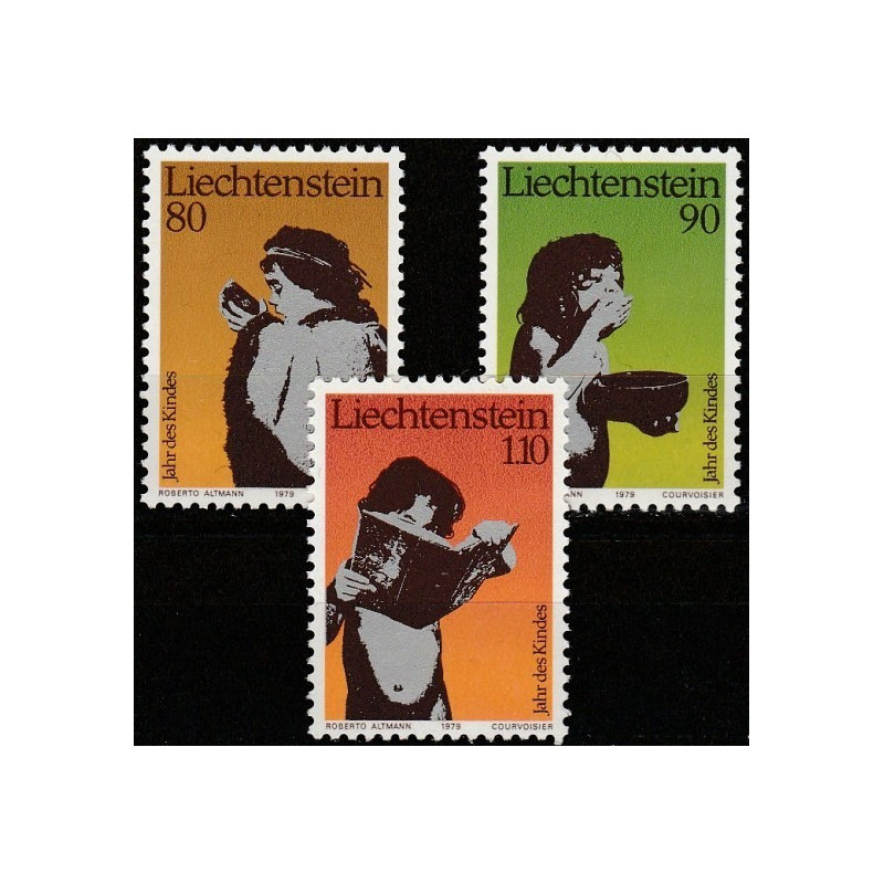 Lichtenšteino pašto ženklai (1979). Tarptautiniai vaiko metai