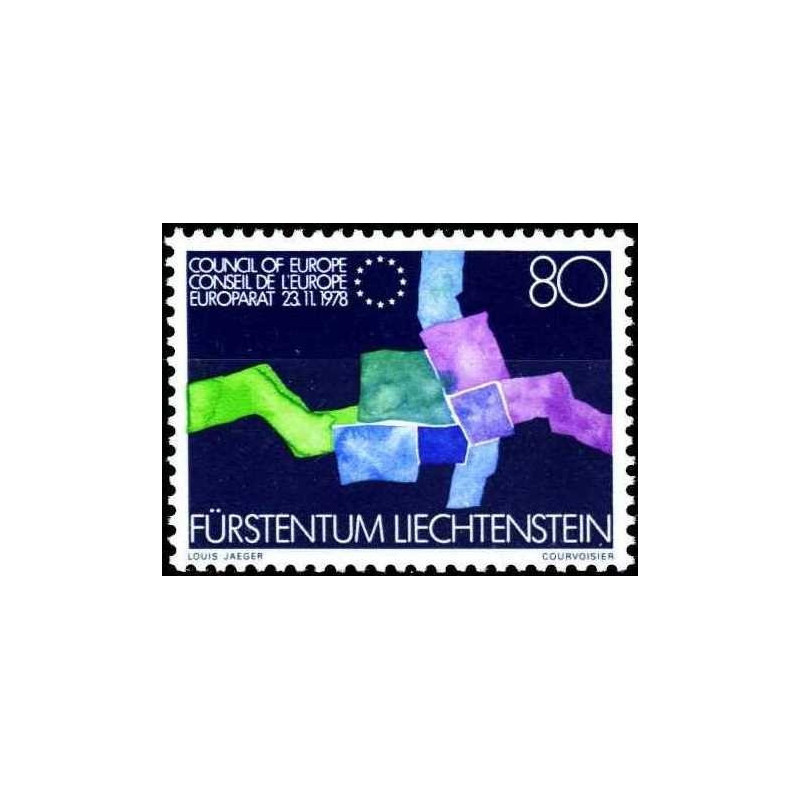 Liechtenstein stamps (1979) for sale. Council of Europe
