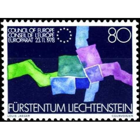 Liechtenstein stamps (1979) for sale. Council of Europe