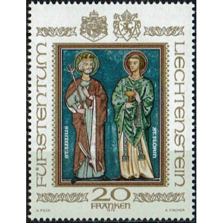 Lichtenšteino pašto ženklai (1979). Šventieji (krašto globėjai)