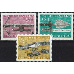 Lichtenšteino pašto ženklai (1980). Medžioklės ginklai