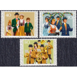 Lichtenšteino pašto ženklai (1980). Nacionaliniai kostiumai