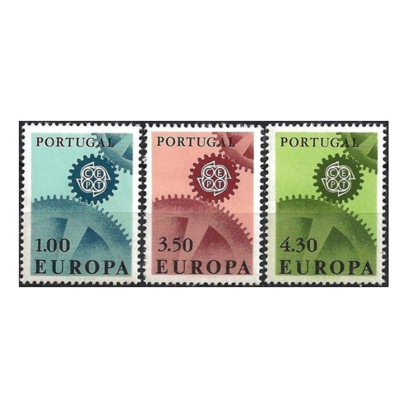 Portugalijos pašto ženklai (1967) - Fantastiškos Europa ženklų kainos‎