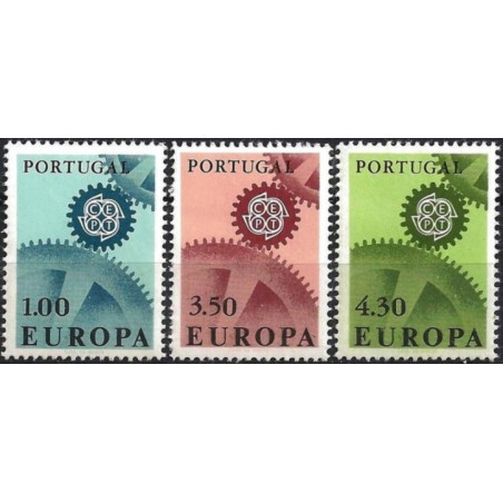 Portugalijos pašto ženklai (1967) - Fantastiškos Europa ženklų kainos‎