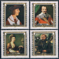 Lichtenšteino pašto ženklai (1982). Žymūs žmonės (svečiai)