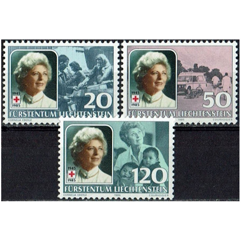 Lichtenšteinas 1985. Kunigaikštienė - Raudonojo Kryžiaus prezidentė
