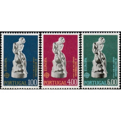 Portugalijos pašto ženklai (1974). Skulptūros