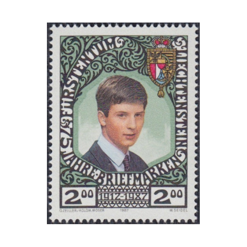 Liechtenstein stamps (1987) for sale. Prince Alois