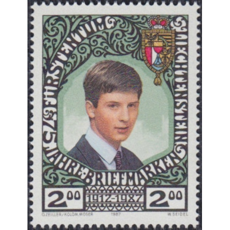 Liechtenstein stamps (1987) for sale. Prince Alois