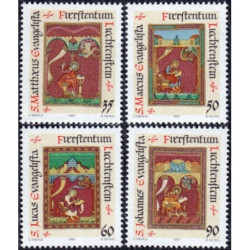 Lichtenšteino pašto ženklai (1987). Kalėdos (keturi evangelistai)