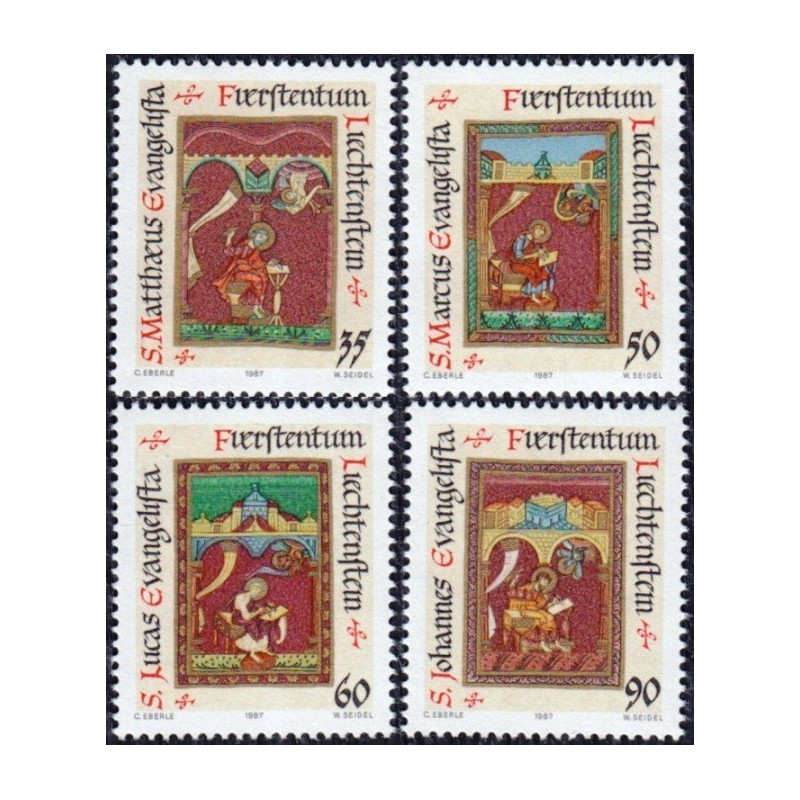 Liechtenstein 1987. Christmas (The four canonical gospels)