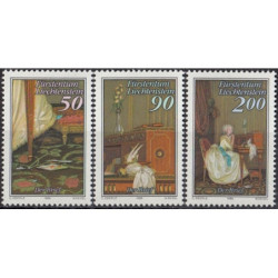 Lichtenšteino pašto ženklai (1988). Paveikslai
