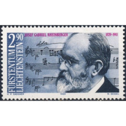 Lichtenšteino pašto ženklai (1989). Kompozitorius