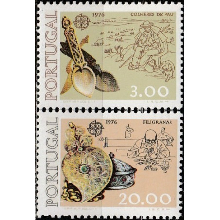Portugalijos pašto ženklai (1976). Amatininkų rankdarbiai