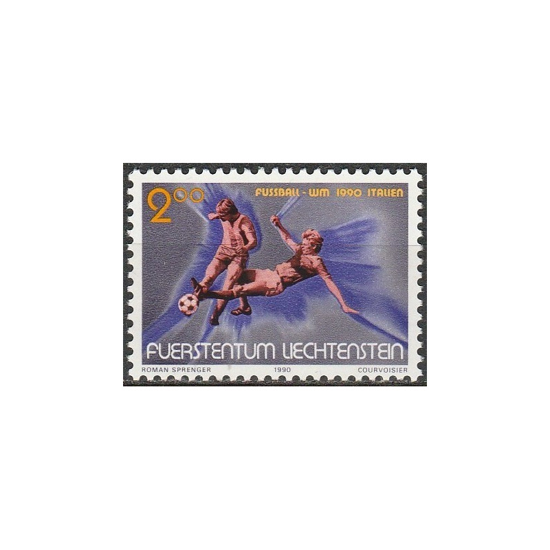 Liechtenstein stamps (1990) for sale. FIFA World Cup Italy