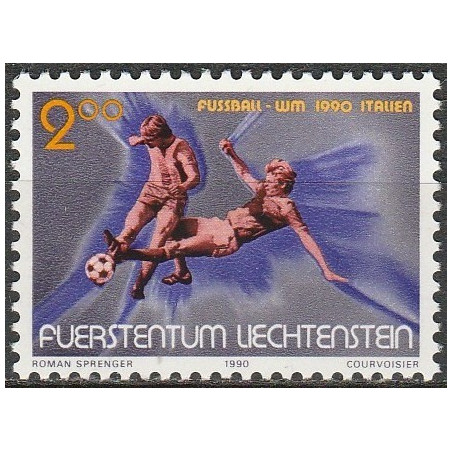 Liechtenstein stamps (1990) for sale. FIFA World Cup Italy