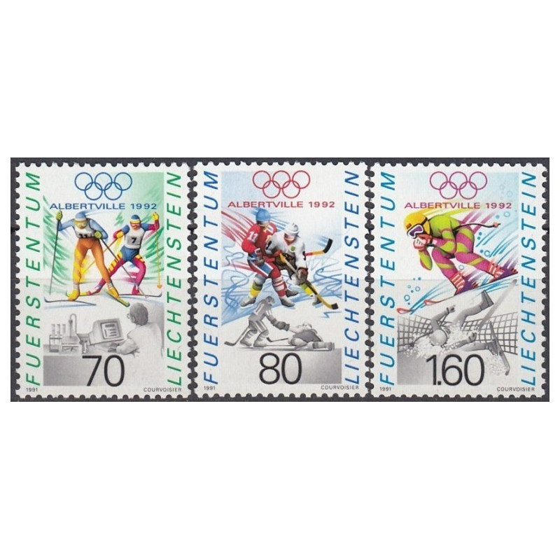 Lichtenšteinas 1991. Albervilio žiemos olimpinės žaidynės