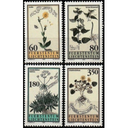 Lichtenšteino pašto ženklai (1995). Vaistiniai augalai