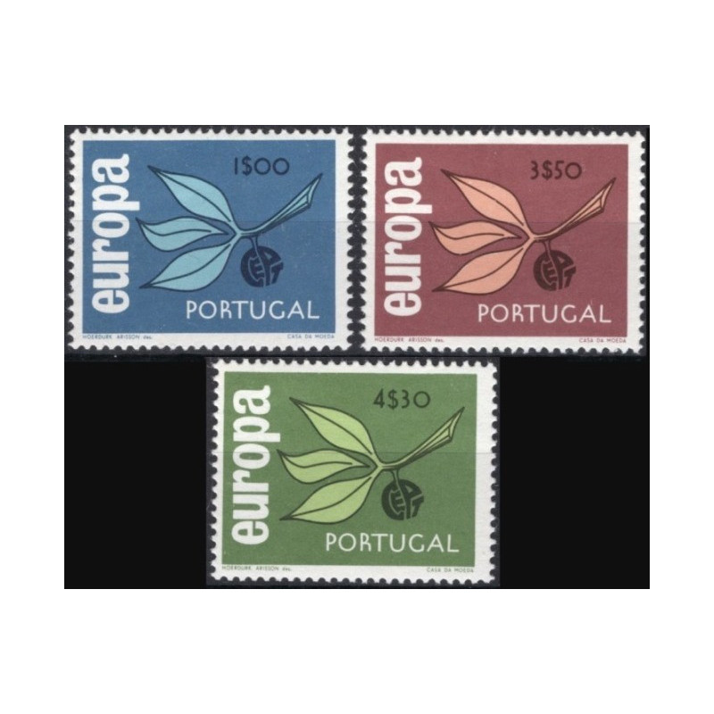 Portugalijos pašto ženklai (1965) - Fantastiškos Europa ženklų kainos‎
