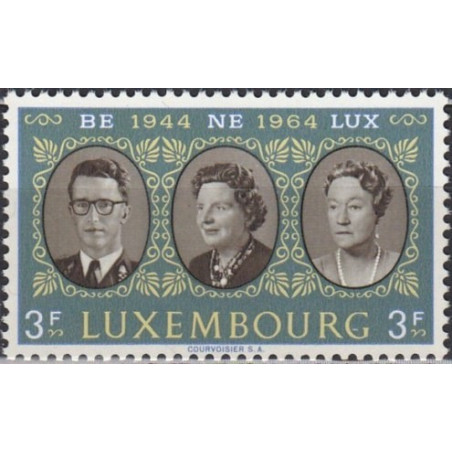 Luxembourg stamps (1964) for sale. Royals of Benelux