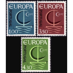 Portugalijos pašto ženklai (1966) - Fantastiškos Europa ženklų kainos‎