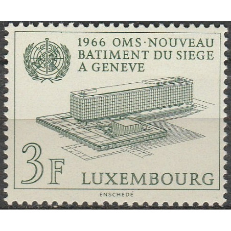 Luxembourg stamps (1966) for sale. World Health Organization