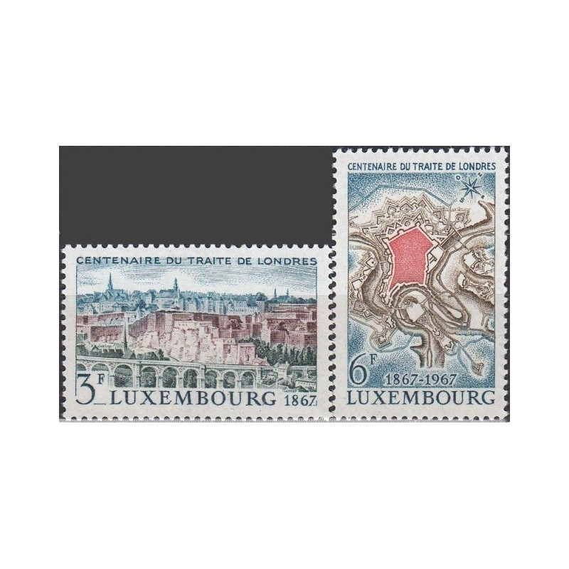 Liuksemburgas 1967. Nacionalinė nepriklausomybė (Londono sutartis)