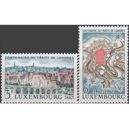 Liuksemburgas 1967. Nacionalinė nepriklausomybė (Londono sutartis)