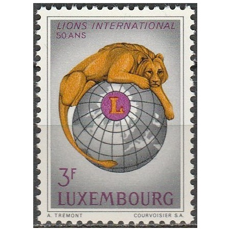 Luxembourg stamps (1967) for sale. Lions Clubs International