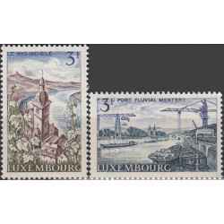 Liuksemburgo pašto ženklai (1967). Kraštovaizdžiai (Mozelio upė)