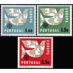 Portugalijos pašto ženklai (1963) - Fantastiškos Europa ženklų kainos‎