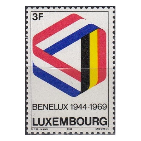 Luxembourg stamps (1969) for sale. National flags of Benelux countries