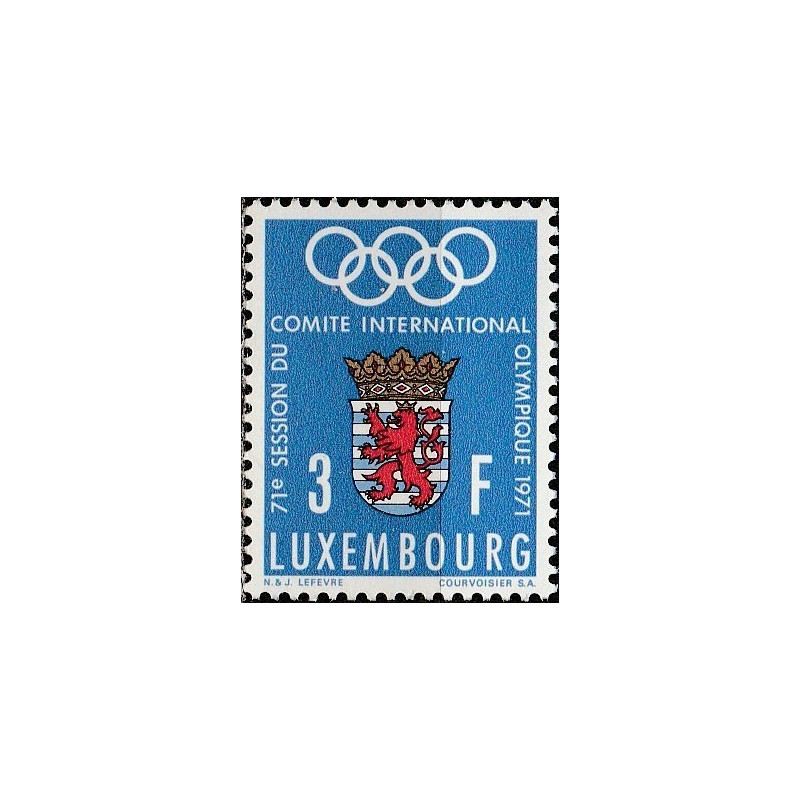 Luxembourg stamps (1971) for sale. International Olympic Committee meeting