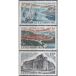 Liuksemburgo pašto ženklai (1971). Kraštovaizdžiai ir architektūra