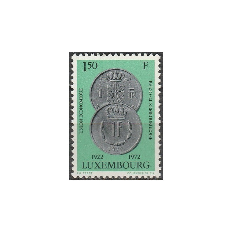 Luxembourg stamps (1972) for sale. Economic Union of Belgium and Luxembourg