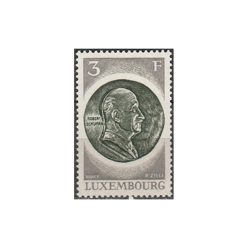 Liuksemburgas 1972. Robertas Šumanas (vienas ES ir NATO įkūrėjų)