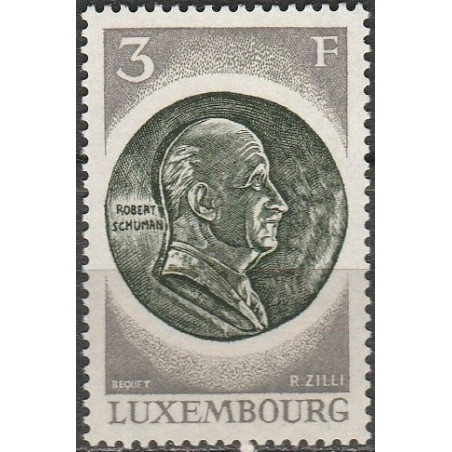 Liuksemburgas 1972. Robertas Šumanas (vienas ES ir NATO įkūrėjų)