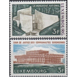 Liuksemburgo pašto ženklai (1972). Architektūra