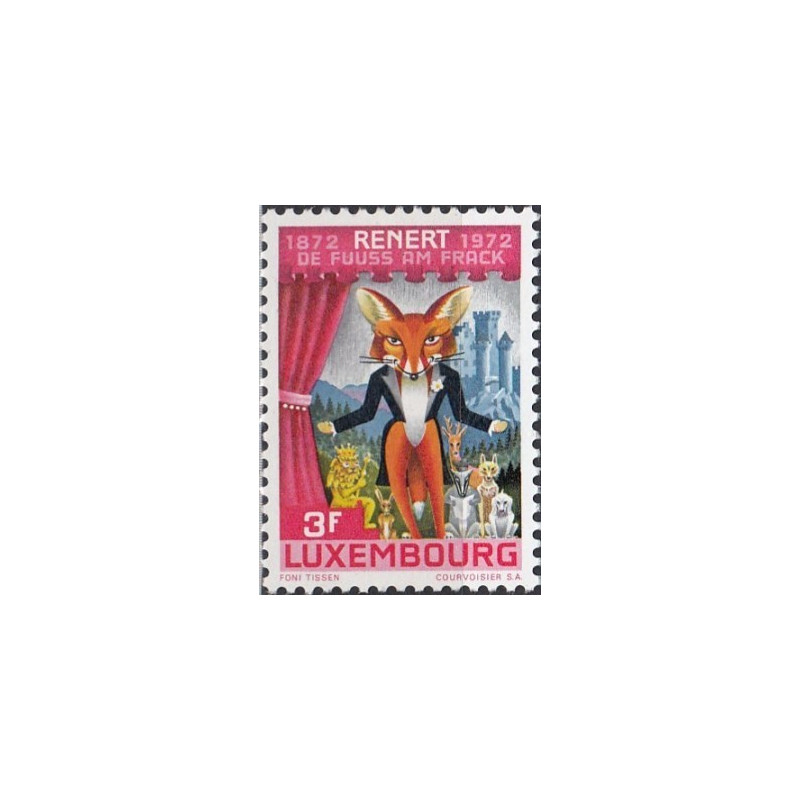 Luxembourg stamps (1972) for sale. Reynard (anicient literature character)