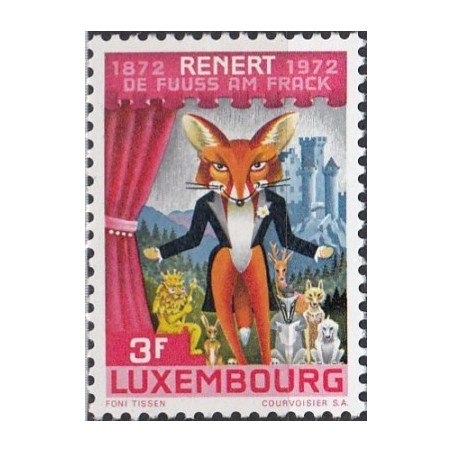 Luxembourg stamps (1972) for sale. Reynard (anicient literature character)