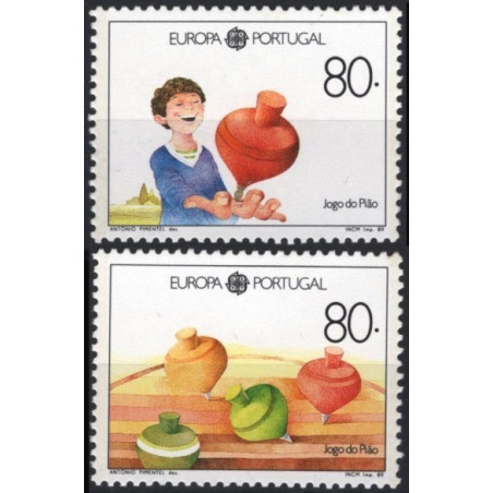 Portugalijos pašto ženklai (1989). Vaikų žaidimai