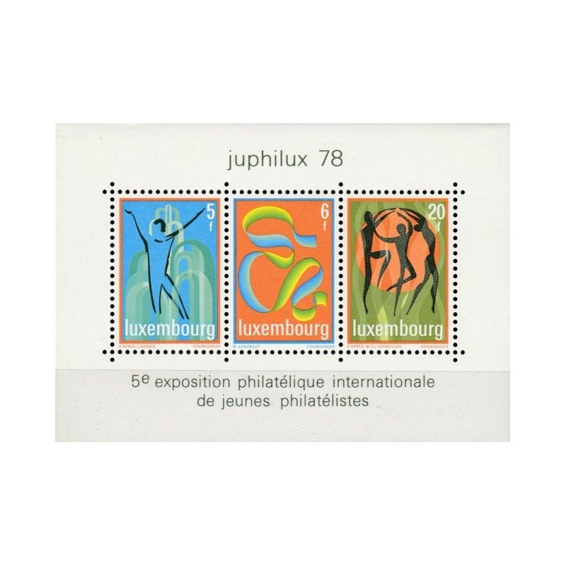Luxembourg stamps (1978) for sale. Philatelic exhibition JUPHILUX