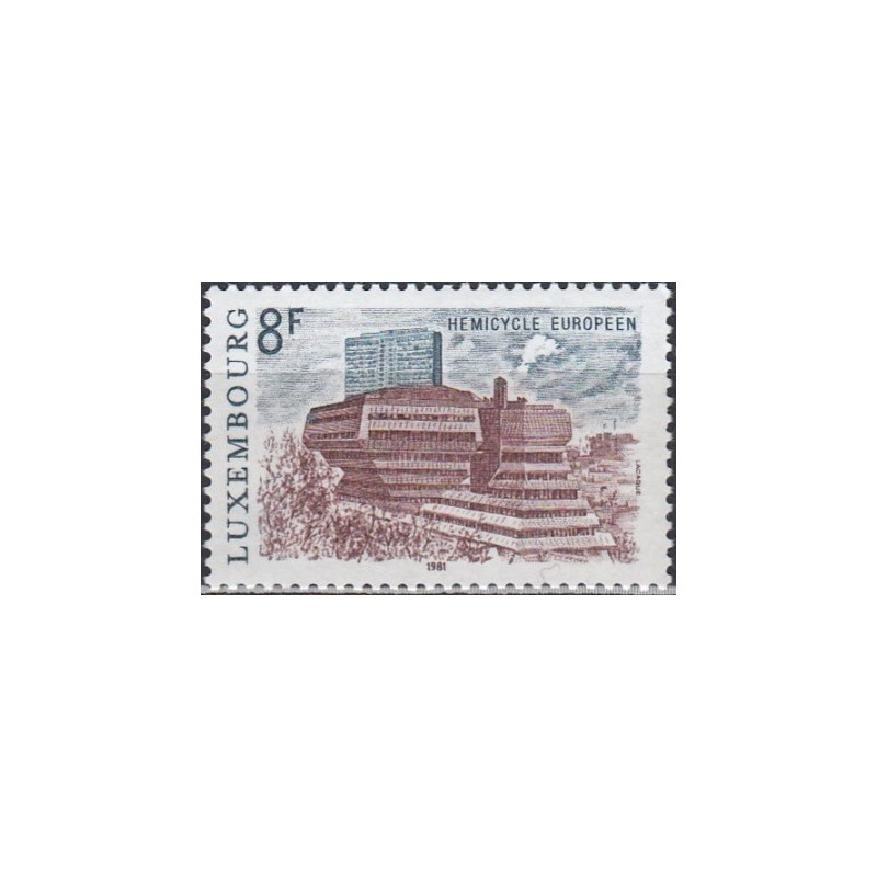 Luxembourg stamps (1981) for sale. Architecture
