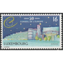 Liuksemburgo pašto ženklai (1999). Europos Tarybai 50 metų