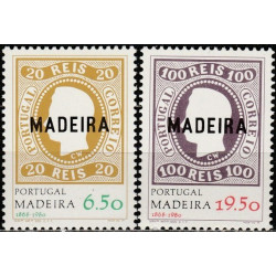 Madeiros pašto ženklai (1980). Pirmieji Madeiros ženklai