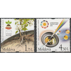 Moldova stamps (2015) for sale. International Year of Soils and Light